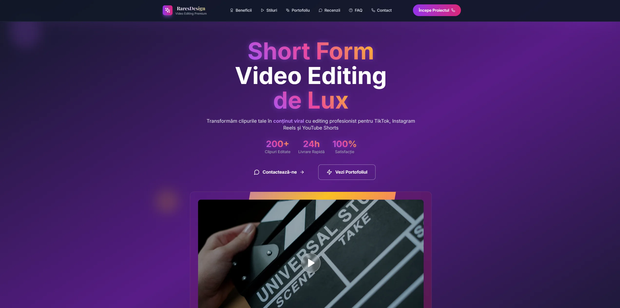 Luxury Short Form Videos